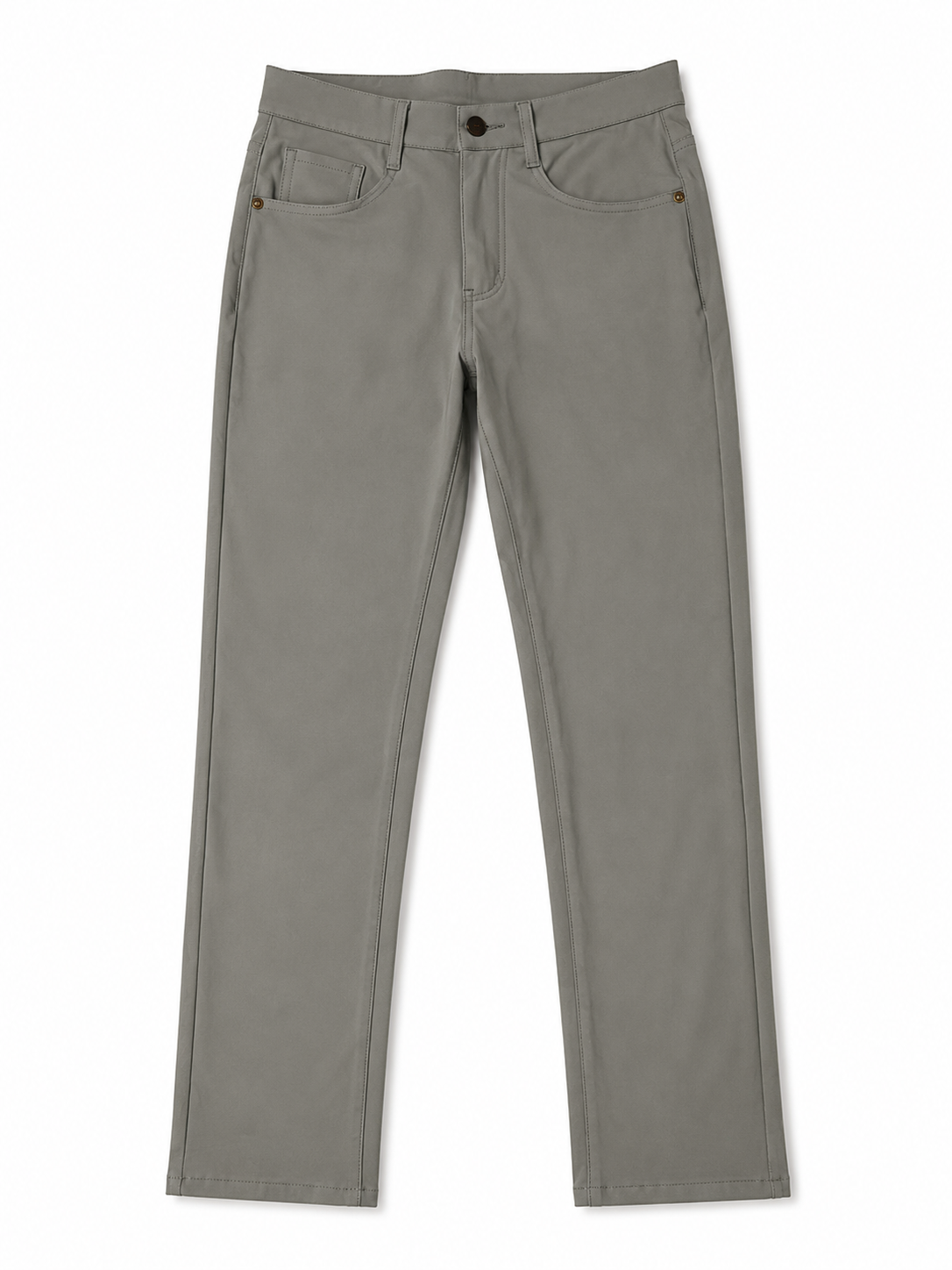 Straight Leg Basic Casual Pants