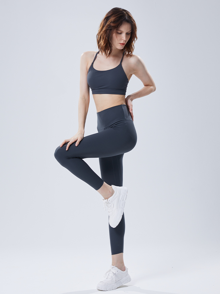 Ultra Soft Seamless High-Waist Plain Legging 25" detail 2