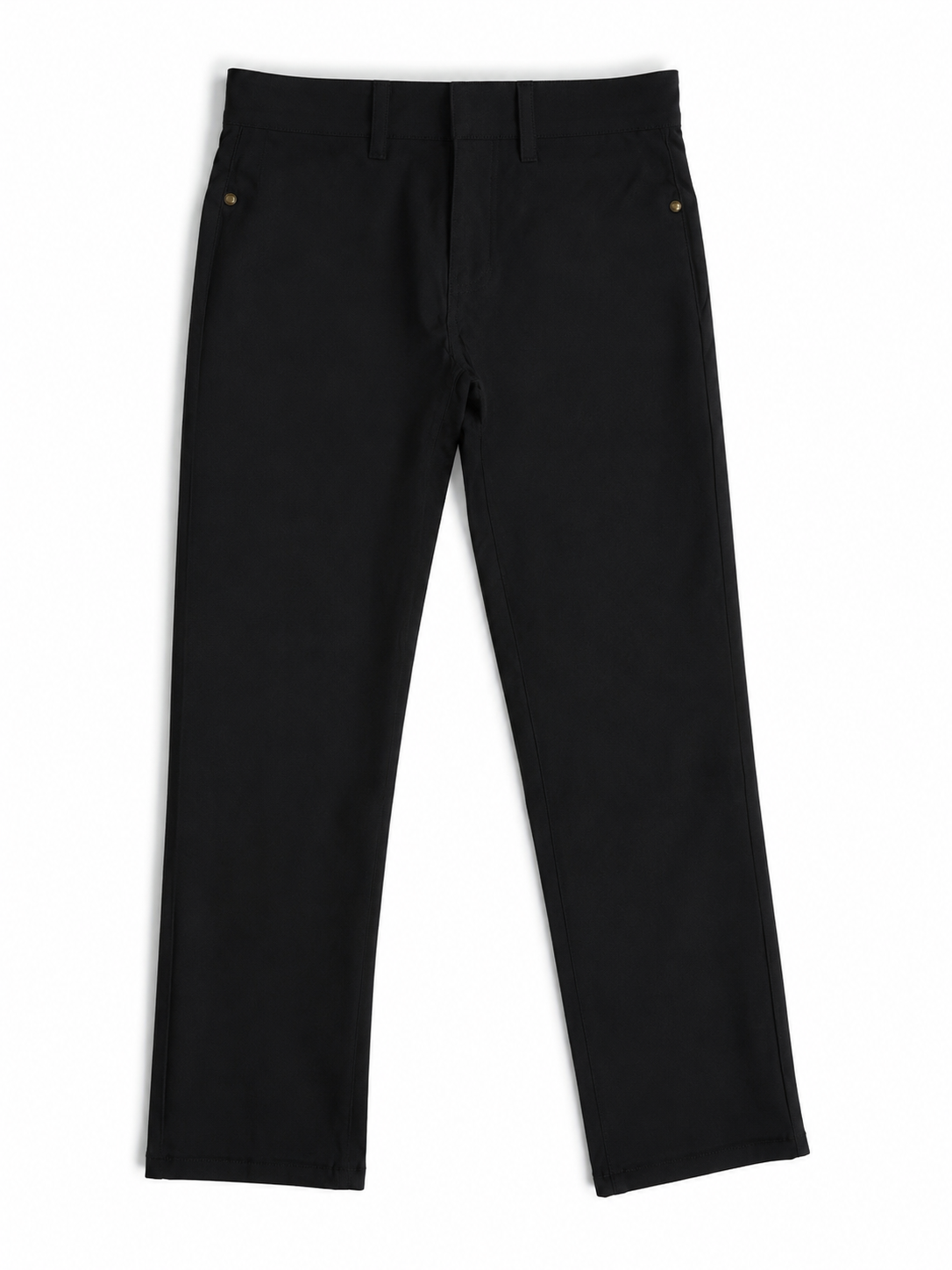 Straight Leg Basic Casual Pants