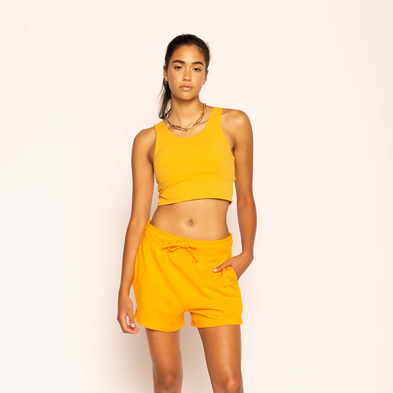 Light-Support Slim Fit U Neck Tank Top detail 1