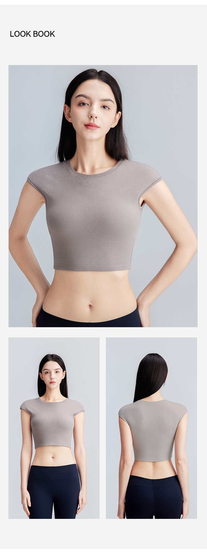 Sleeveless Tank Top with Built-In Bra detail 5