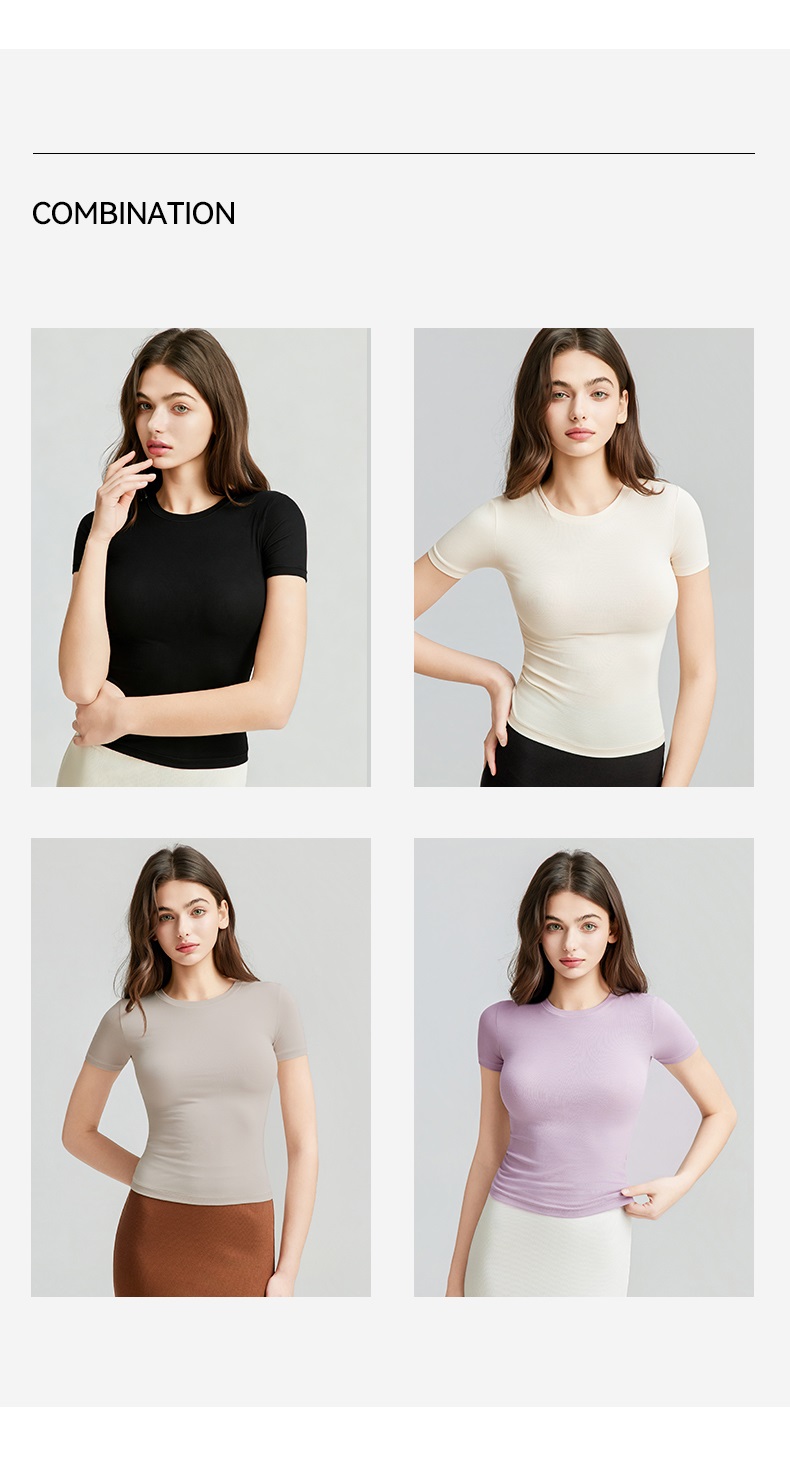 Smooth Short Sleeve Bra-in detail 5