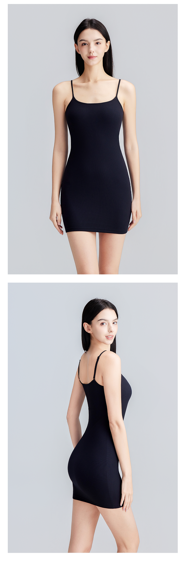 Spaghetti Strap Bodycon Mini Dress Bra-in detail 6