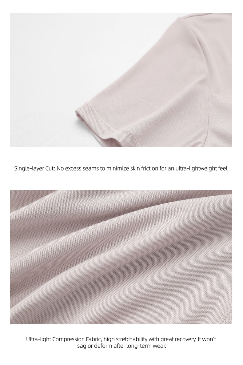 Smooth Short Sleeve Bra-in detail 4