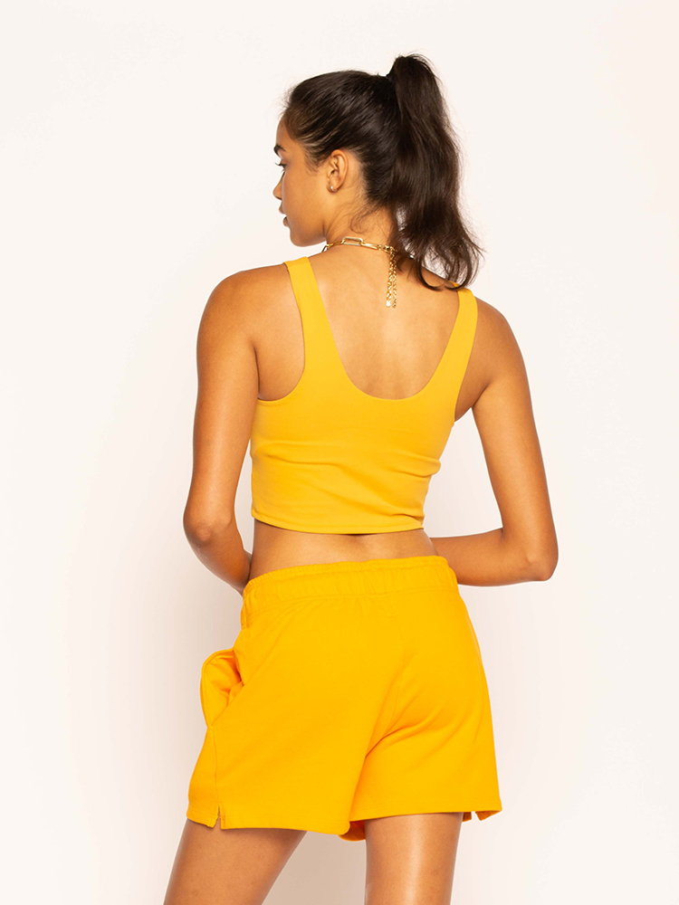 Light-Support Slim Fit U Neck Tank Top detail 4