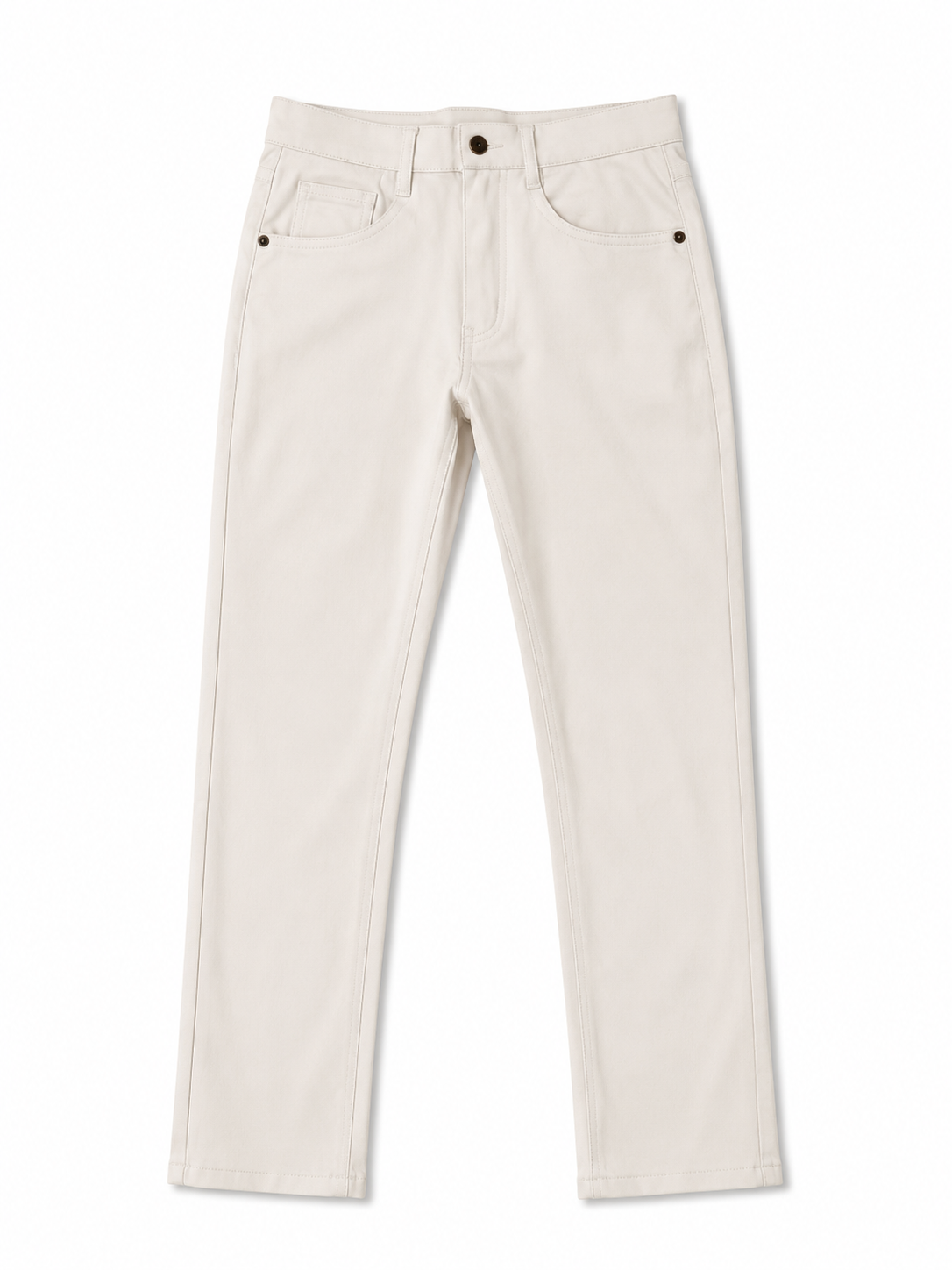 Straight Leg Basic Casual Pants